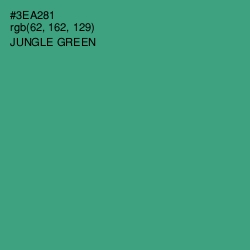 #3EA281 - Jungle Green Color Image