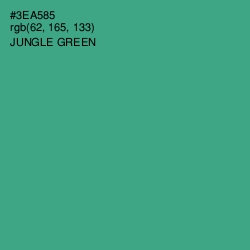 #3EA585 - Jungle Green Color Image