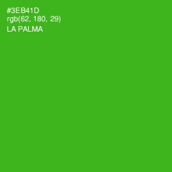 #3EB41D - La Palma Color Image