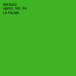 #3EB422 - La Palma Color Image