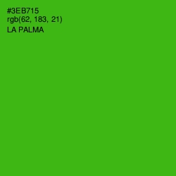 #3EB715 - La Palma Color Image