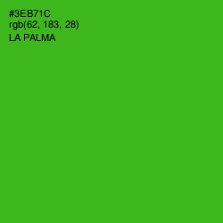 #3EB71C - La Palma Color Image