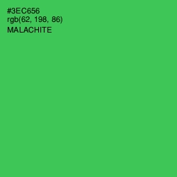 #3EC656 - Malachite Color Image