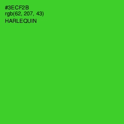 #3ECF2B - Harlequin Color Image