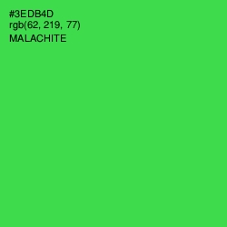 #3EDB4D - Malachite Color Image