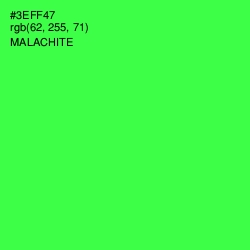 #3EFF47 - Malachite Color Image