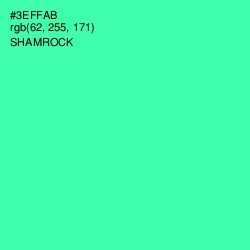 #3EFFAB - Shamrock Color Image