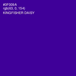 #3F009A - Kingfisher Daisy Color Image