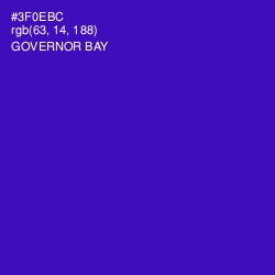 #3F0EBC - Governor Bay Color Image