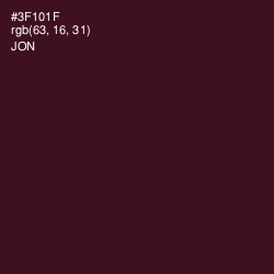 #3F101F - Jon Color Image