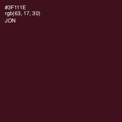 #3F111E - Jon Color Image