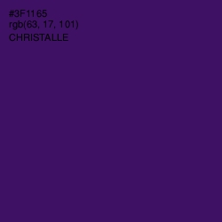 #3F1165 - Christalle Color Image