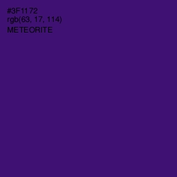 #3F1172 - Meteorite Color Image