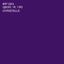 #3F1264 - Christalle Color Image