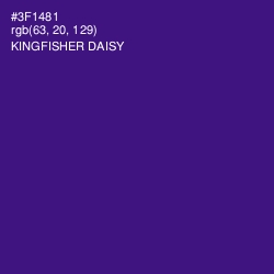 #3F1481 - Kingfisher Daisy Color Image