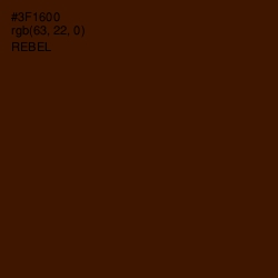 #3F1600 - Rebel Color Image