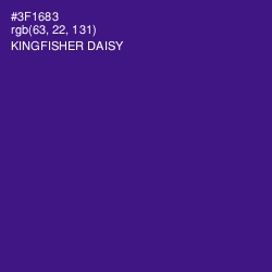 #3F1683 - Kingfisher Daisy Color Image