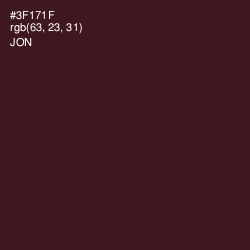 #3F171F - Jon Color Image