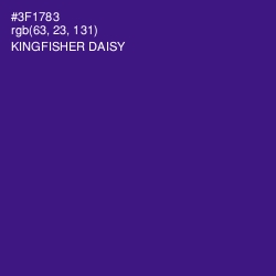 #3F1783 - Kingfisher Daisy Color Image