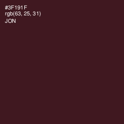 #3F191F - Jon Color Image