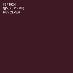 #3F1924 - Revolver Color Image
