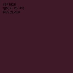 #3F1928 - Revolver Color Image