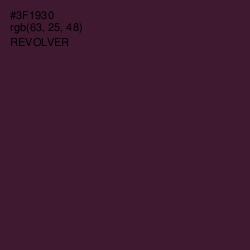 #3F1930 - Revolver Color Image