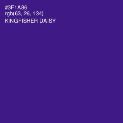 #3F1A86 - Kingfisher Daisy Color Image