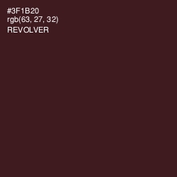 #3F1B20 - Revolver Color Image