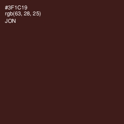 #3F1C19 - Jon Color Image