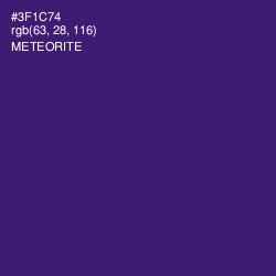 #3F1C74 - Meteorite Color Image