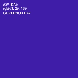 #3F1DA9 - Governor Bay Color Image