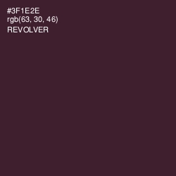 #3F1E2E - Revolver Color Image