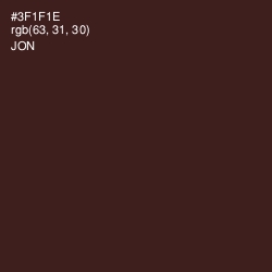 #3F1F1E - Jon Color Image