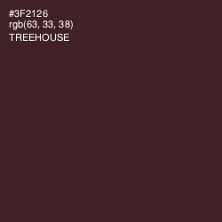 #3F2126 - Treehouse Color Image