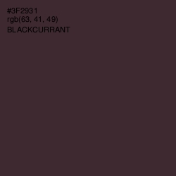 #3F2931 - Blackcurrant Color Image