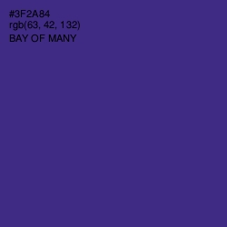 #3F2A84 - Bay of Many Color Image