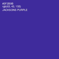 #3F2B9B - Jacksons Purple Color Image