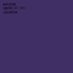 #3F2F65 - Jacarta Color Image