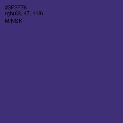 #3F2F76 - Minsk Color Image