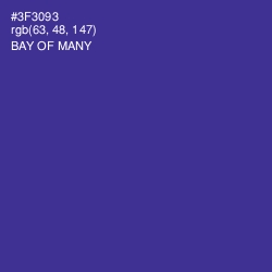 #3F3093 - Bay of Many Color Image