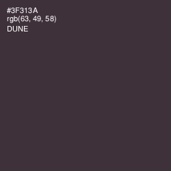 #3F313A - Dune Color Image