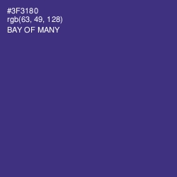 #3F3180 - Bay of Many Color Image