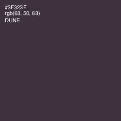 #3F323F - Dune Color Image