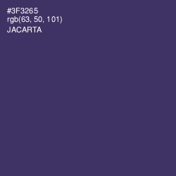 #3F3265 - Jacarta Color Image