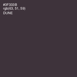 #3F333B - Dune Color Image