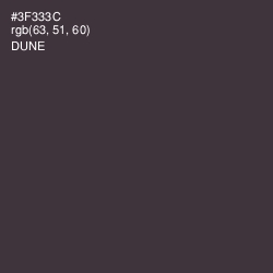 #3F333C - Dune Color Image