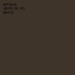 #3F342A - Birch Color Image