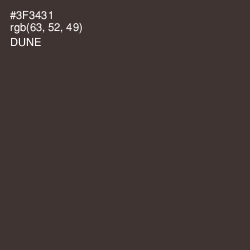 #3F3431 - Dune Color Image