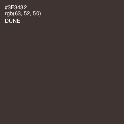 #3F3432 - Dune Color Image